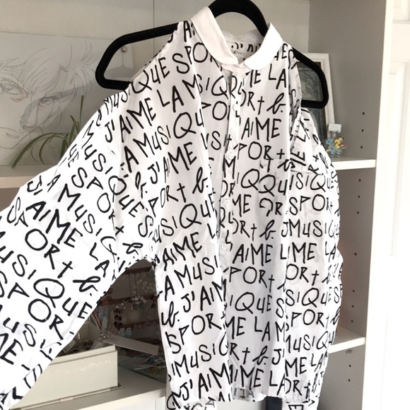 SPORT B. BY AGNES B. Open Shoulder Shirt - Picture 8 of 14